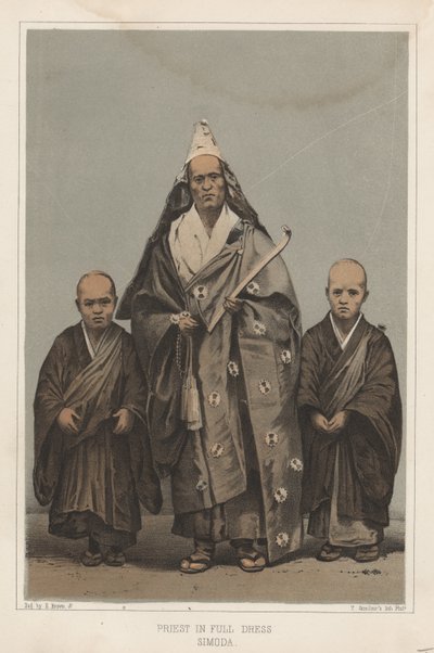 كاهن باللباس الكامل ، سيمودا ، 1855 بواسطة إليفاليت براون